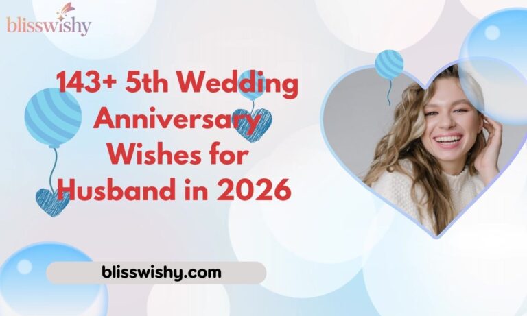 143+ 5th Wedding Anniversary Wishes for Husband in 2026