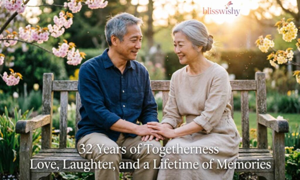 32 years of togetherness Quotes
