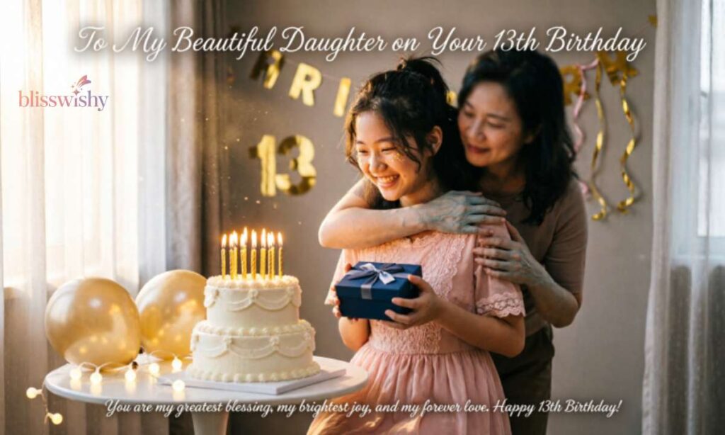 Emotional happy 13th birthday daughter quotes