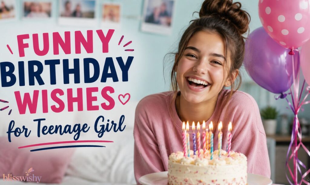 Funny Birthday Wishes for Teenage Girl