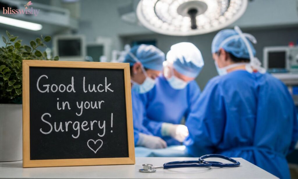 Good luck in Surgery Message