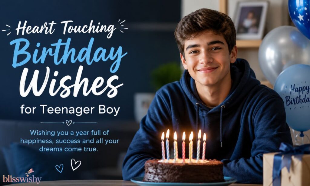 Heart Touching Birthday Wishes for Teenager Boy