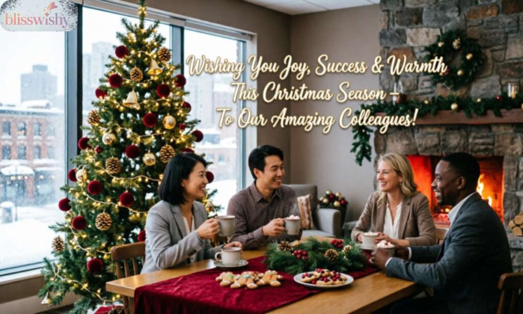 Heartwarming christmas wishes for colleagues