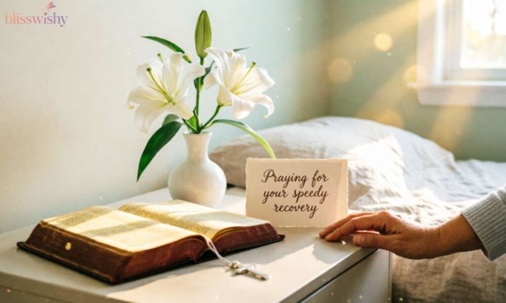 Speedy recovery prayer message for a friend