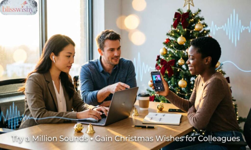 Try a million sounds gain christmas wishes for colleagues