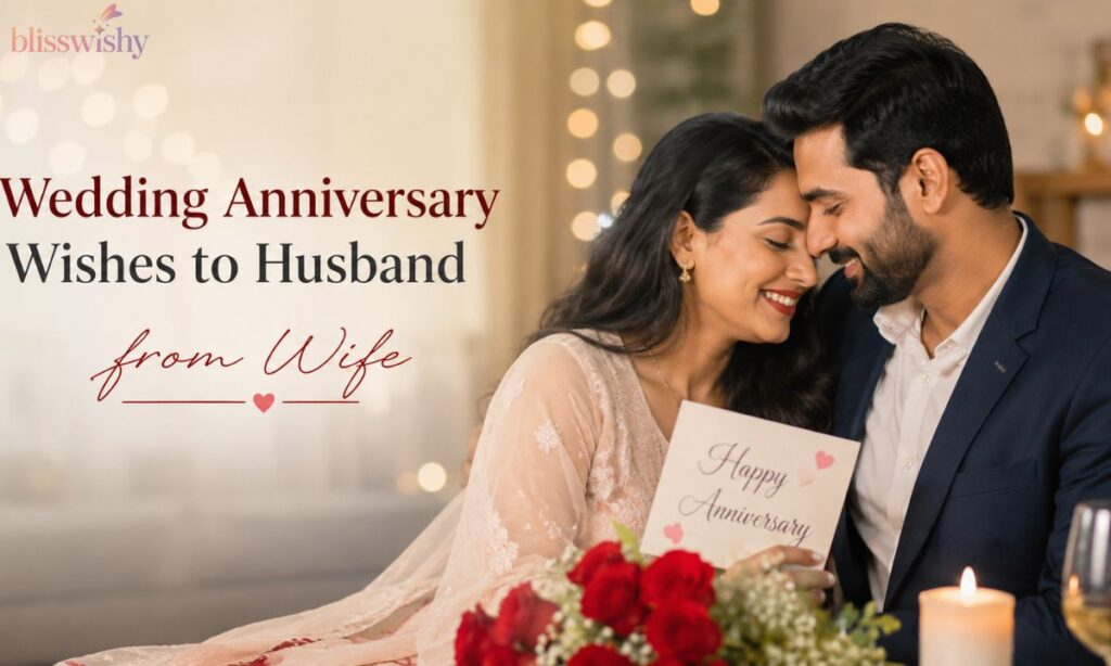 Wedding Anniversary Wishes to Husband from Wife