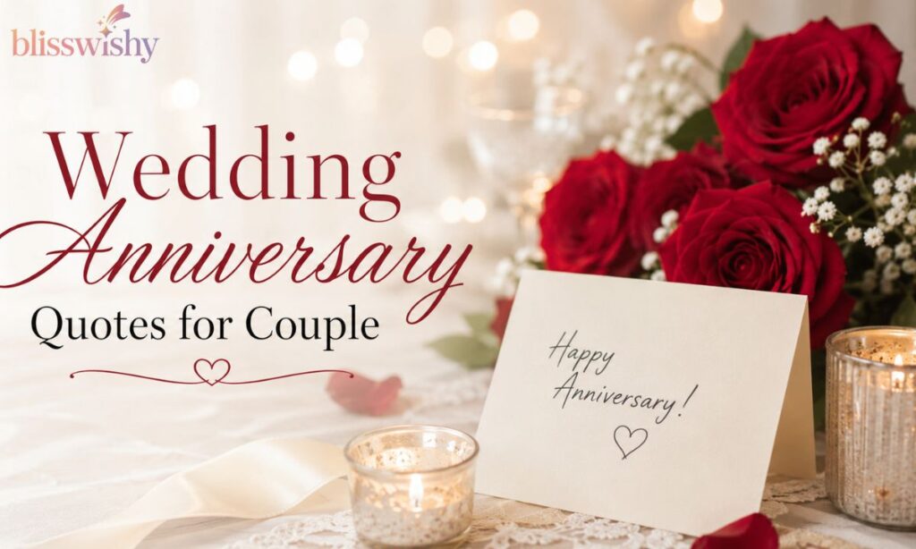 Wedding anniversary Quotes for couple