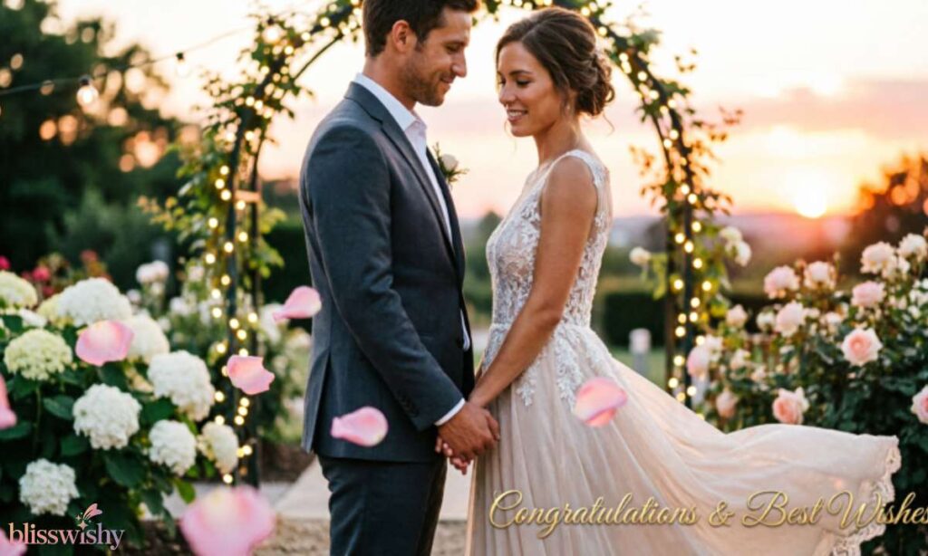Wishes for newly married couple