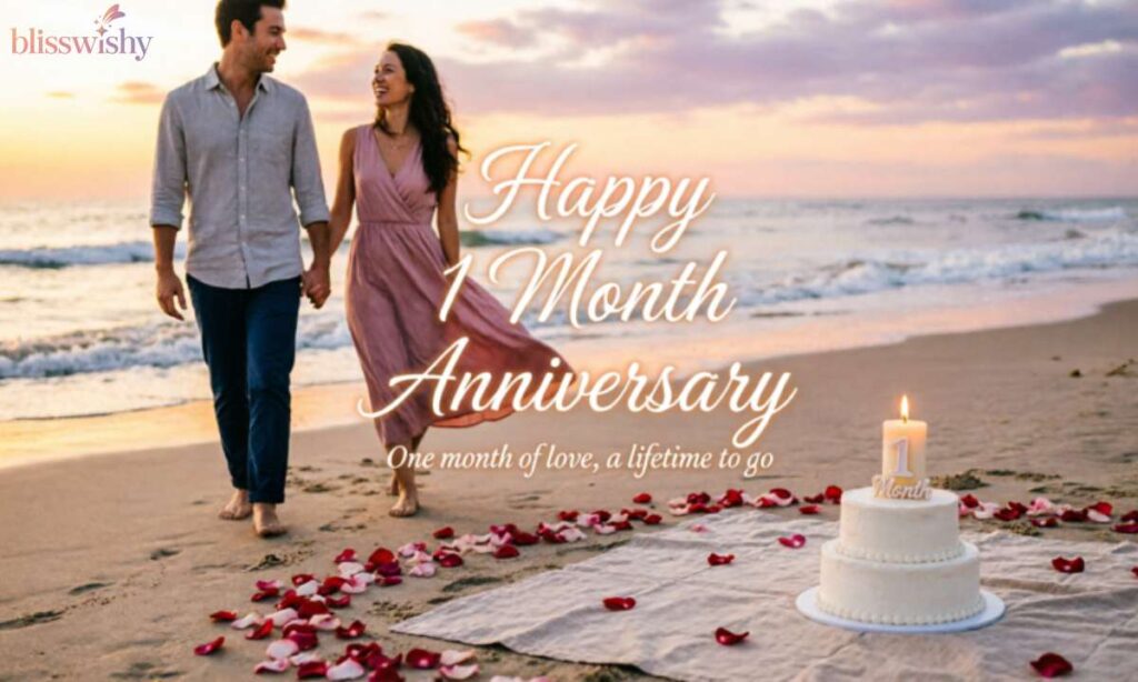 first month anniversary wishes