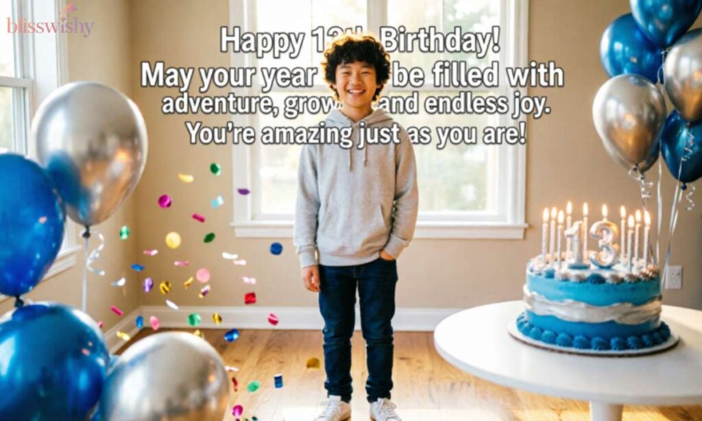 meaningful happy 13th birthday wishes for a boy