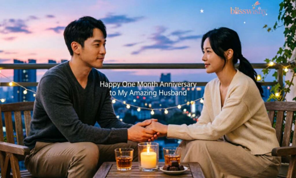 one month anniversary wishes for husband
