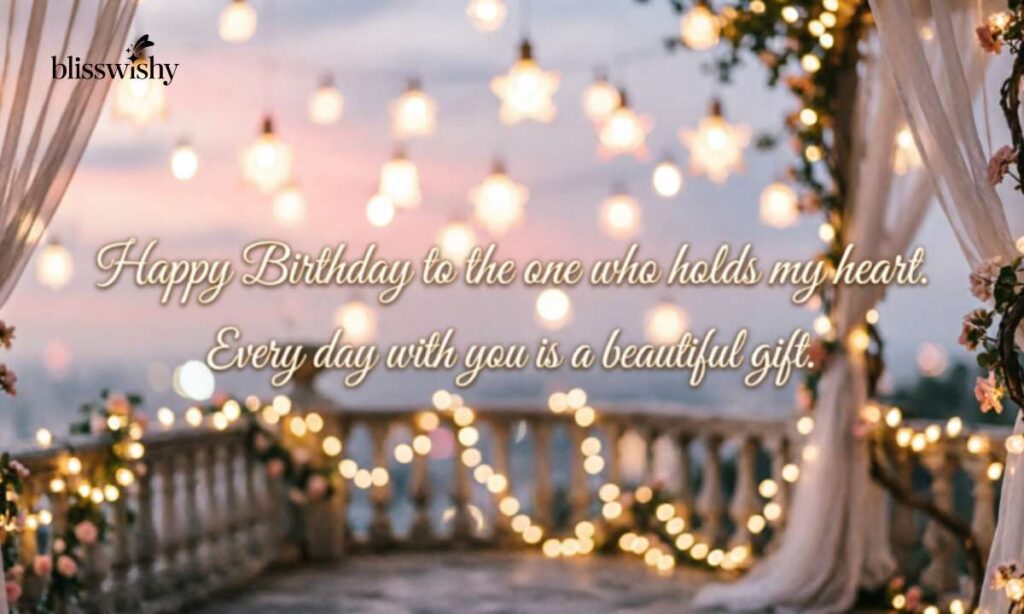 2 line heart touching birthday wishes for boyfriend