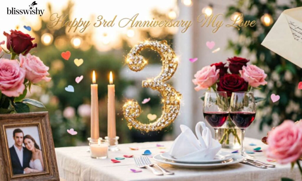 3 Year Anniversary Wishes for Girlfriend