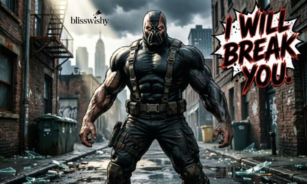 Bane quotes comics