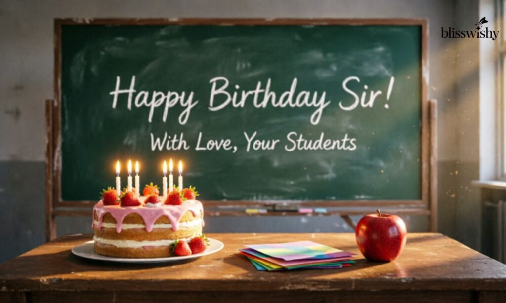 Birthday Wishes for Sir from Students