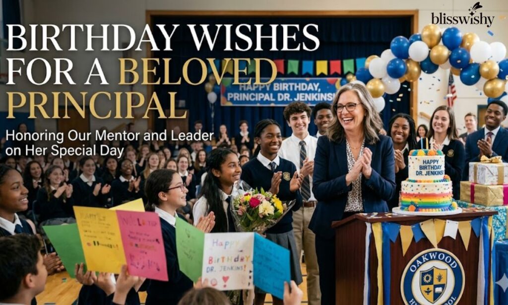 Birthday Wishes for school principal