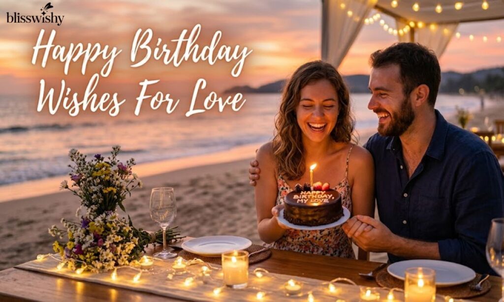 Happy birthday wishes for love