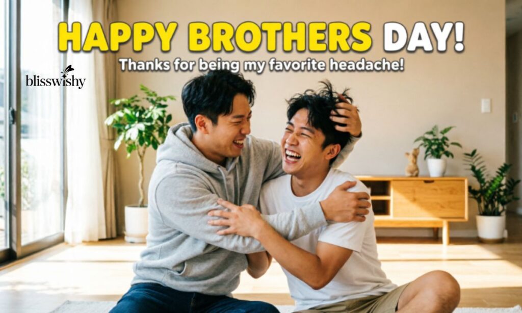 Happy brothers day wishes funny