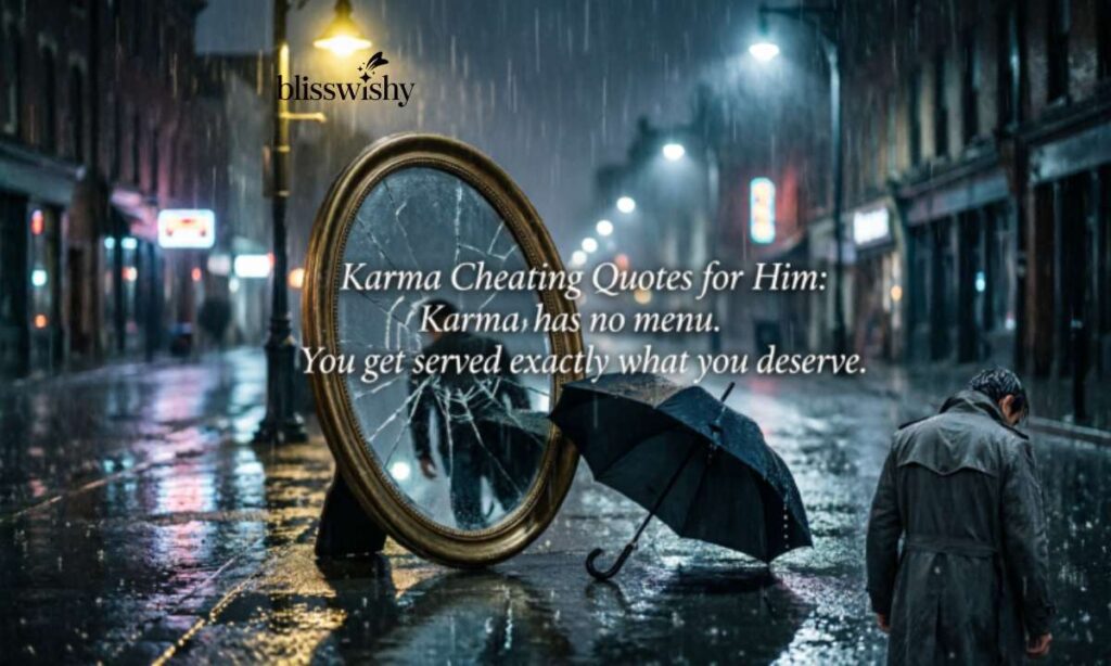 Karma Cheating Quotes for Him