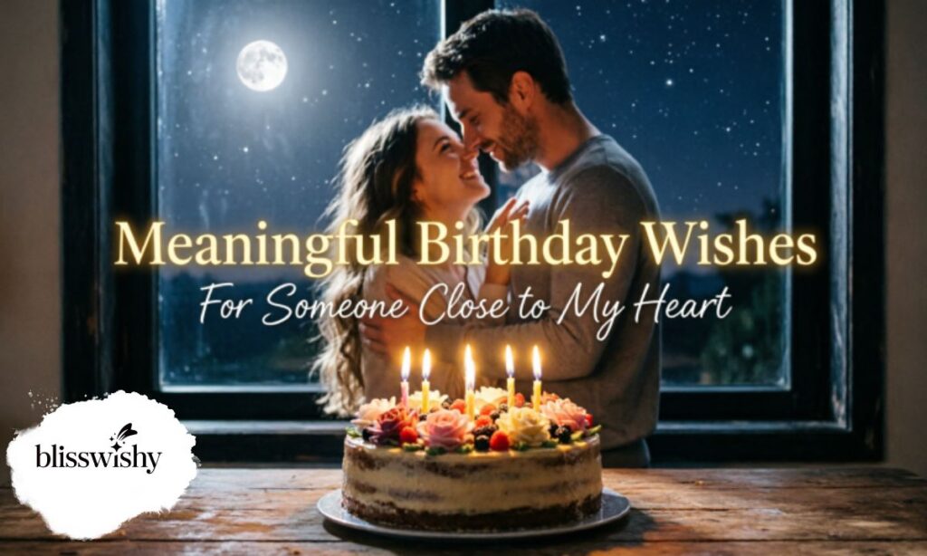 Meaningful Birthday Wishes for Someone Close to My Heart 🌙
