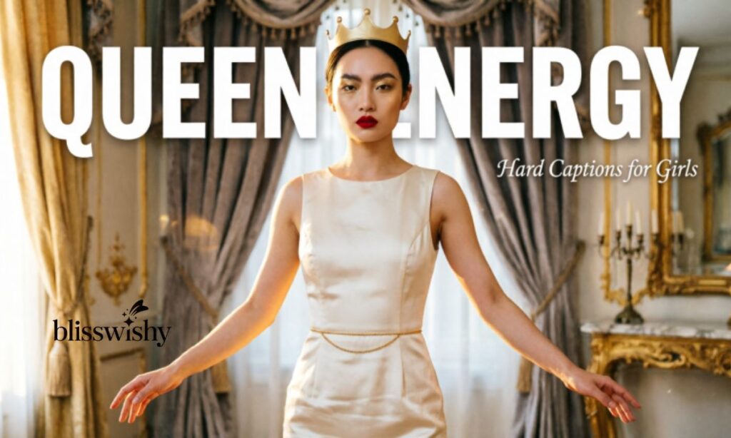 Queen Energy Hard Captions for Girls