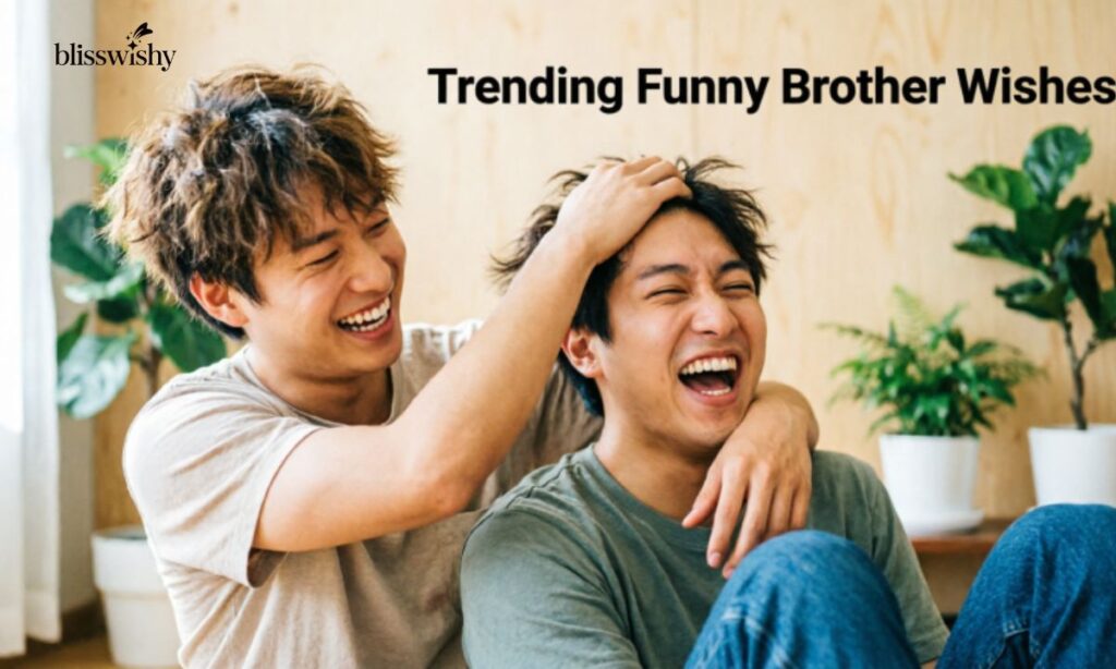 Trending Funny Brother Wishes