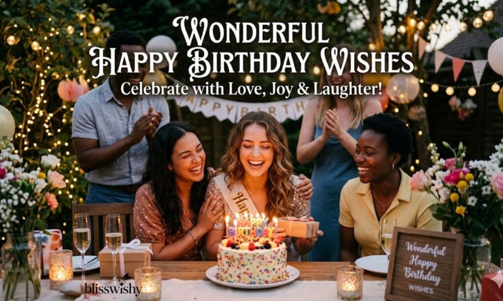 Wonderful Happy birthday wishes
