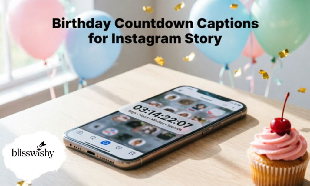 birthday countdown captions for instagram story