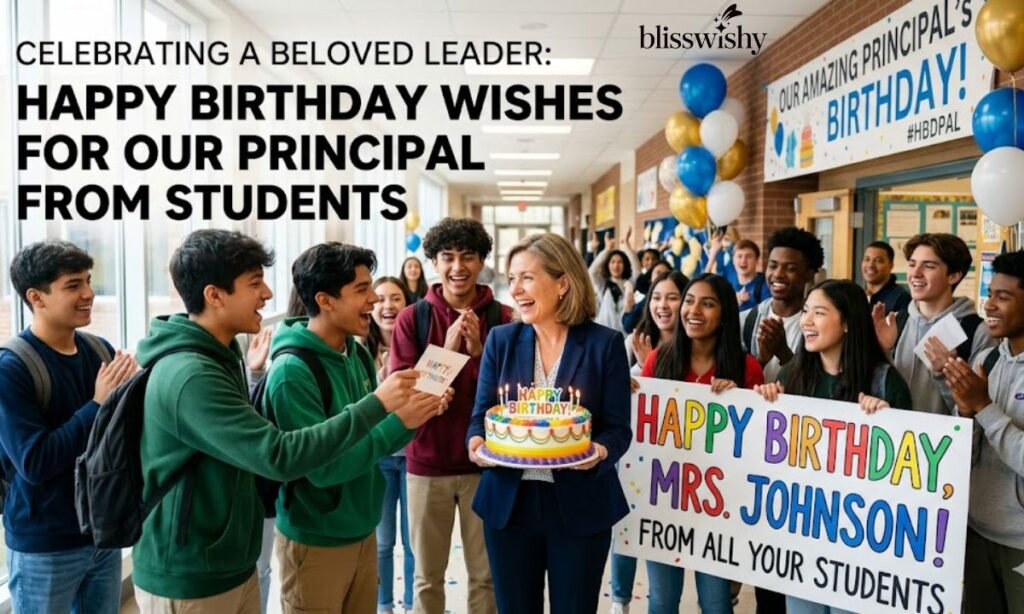 birthday wishes for principal from students