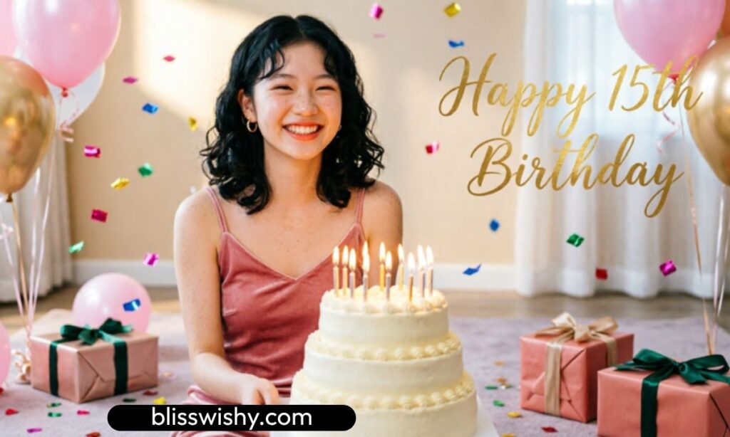 Birthday Wishes for a 15-Year-Old Gir
