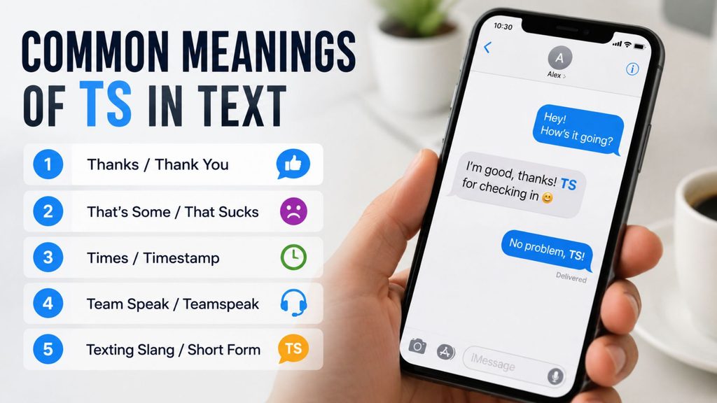 Common Meanings of TS in Text