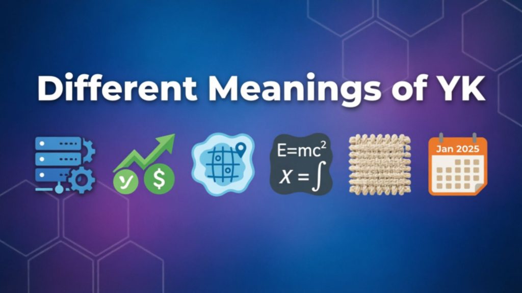 Different Meanings of YK in Other Fields