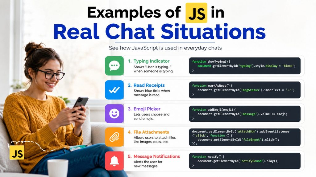 Examples of JS in Real Chat Situations