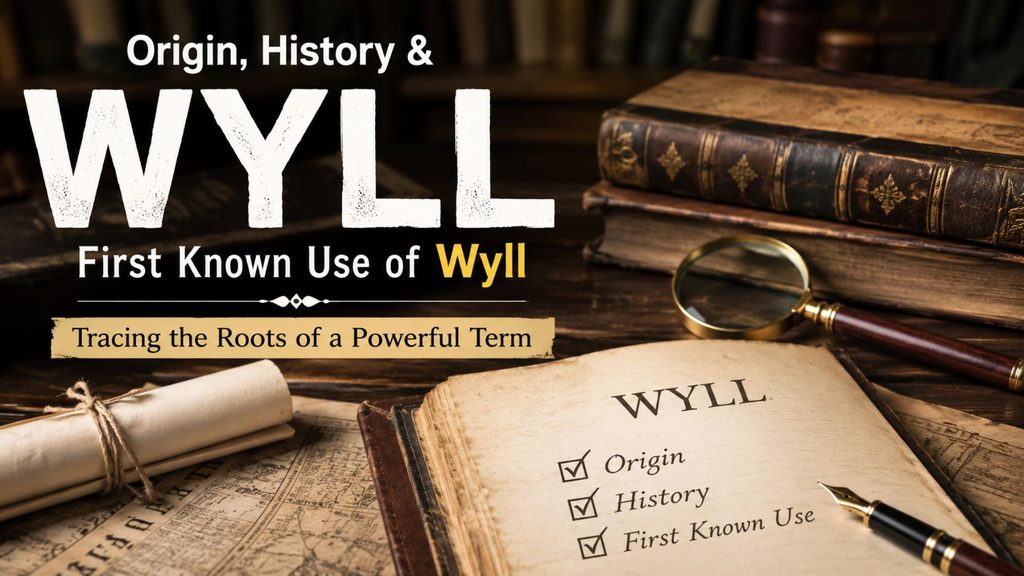Origin, History & First Known Use of Wyll