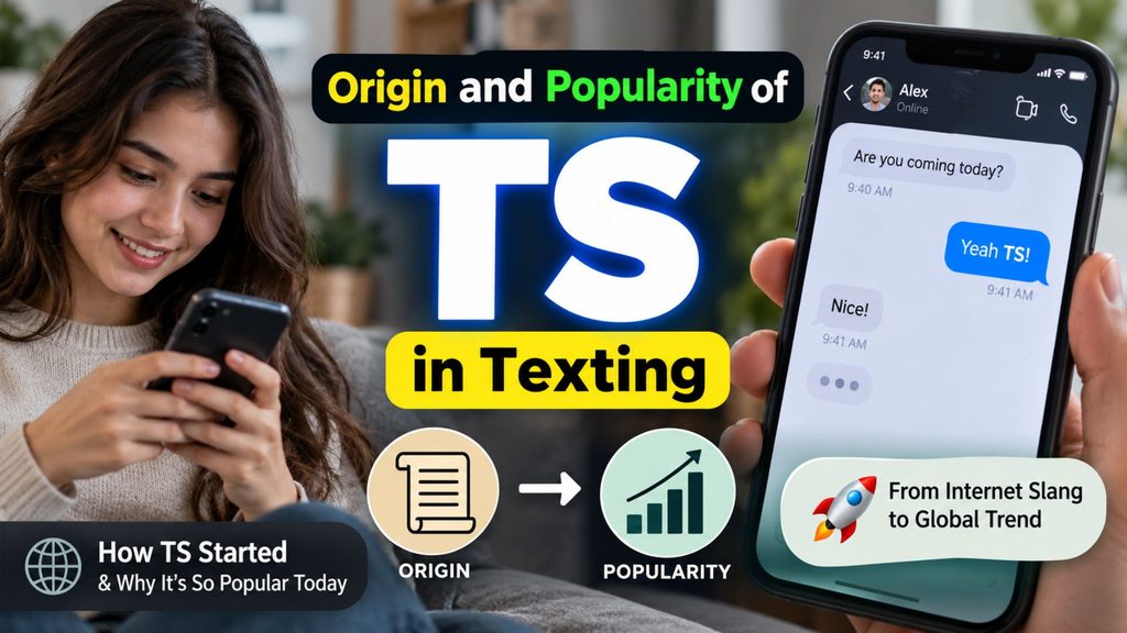 Origin and Popularity of TS in Texting