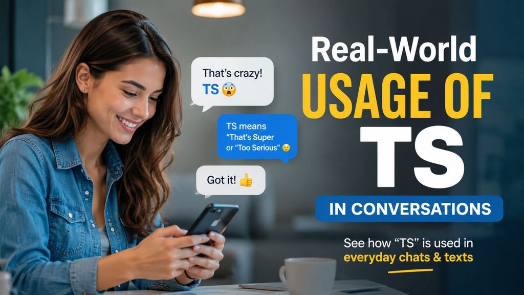 Real-World Usage of TS in Conversations