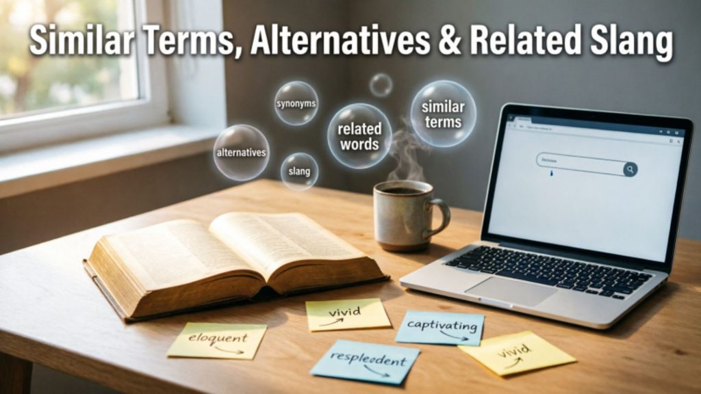 Similar Terms, Alternatives & Related Slang