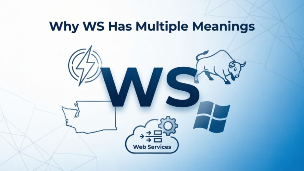 Why WS Has Multiple Meanings