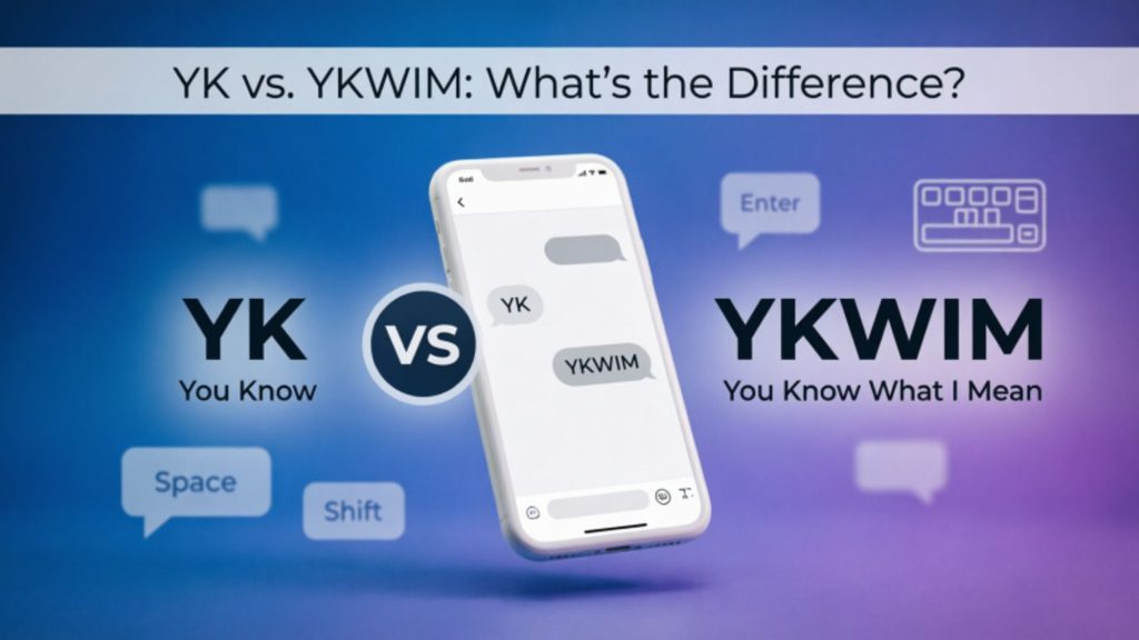 YK vs. YKWIM