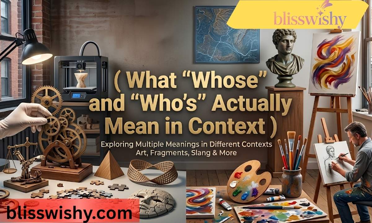 What "Whose" and "Who's" Actually Mean in Context
