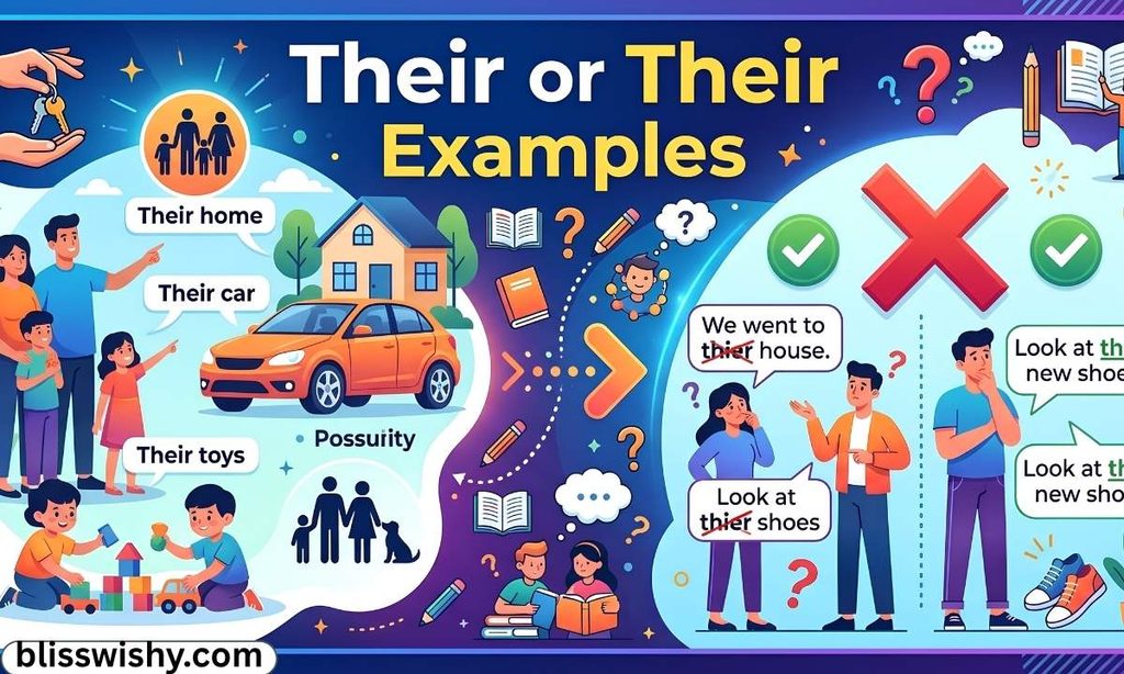 Thier or their examples